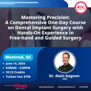 Mastering Precision A Comprehensive One-Day Course on Dental Implant Surgery French